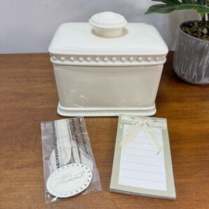 Vintage Creative Memories Treasures Journal Jar Wedding Bridal Baby Shower